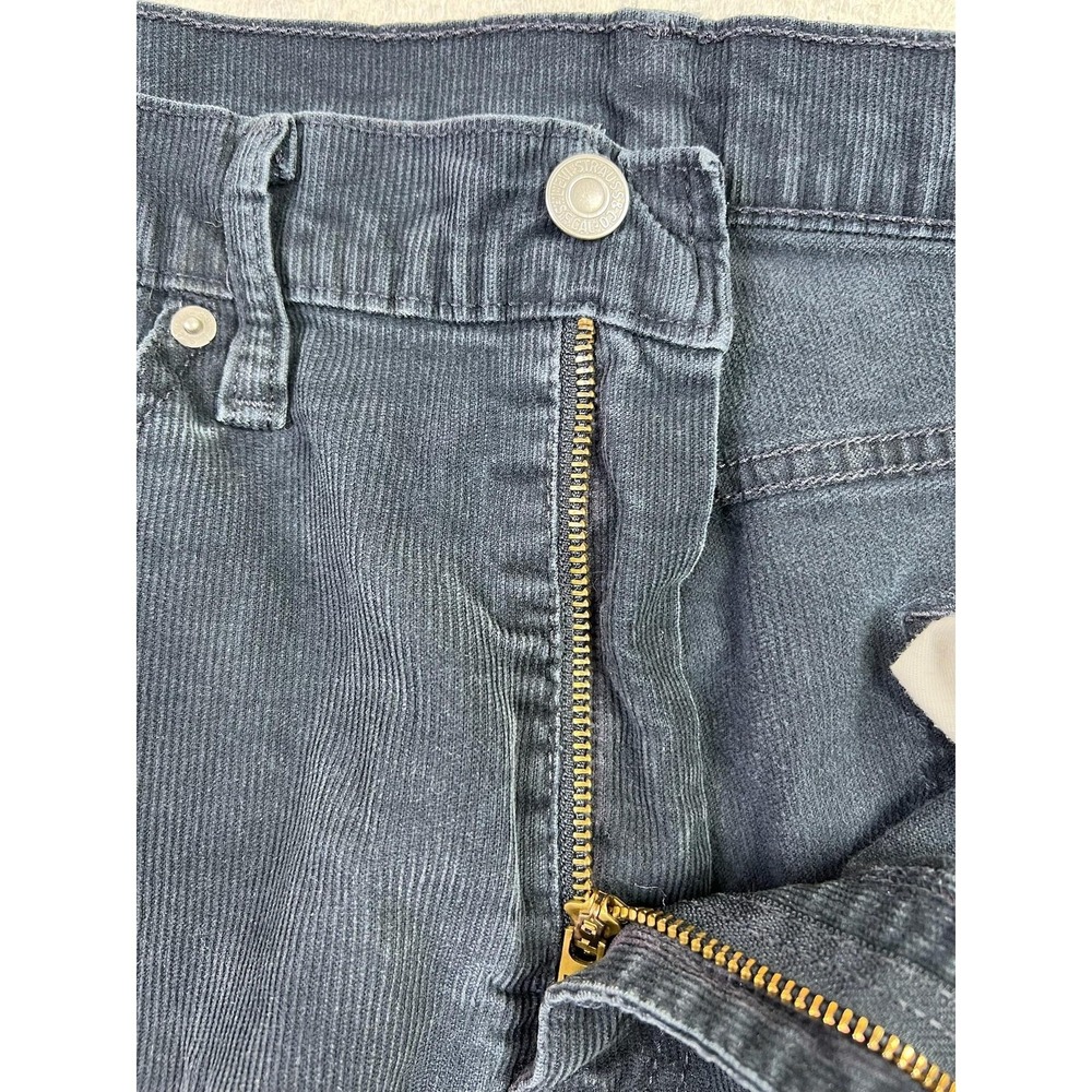 Levis 514 Mens 36x34 Black Corduroy Straight Leg Stretch Pants 00514-0090 - Picture 5 of 16